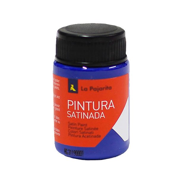 TEMPERA LATEX SATINADA LA PAJARITA BOTE35 ML COLOR AZUL MARINO 