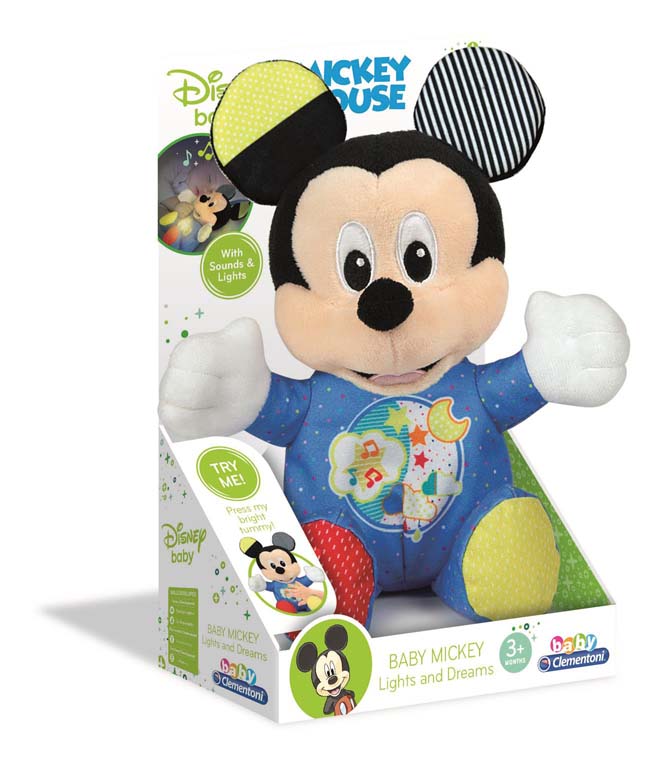 PELUCHE BABY MICKEY PELUCHE LUCES Y SONIDO